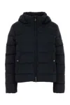 Pyrenex Midnight Blue Polyester Blend Spoutnic Down Jacket In Blue