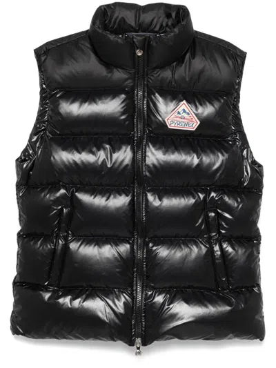 Pyrenex John Sleeveless Down Jacket In Black