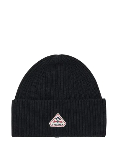 Pyrenex Logo Beanie Hat In Black