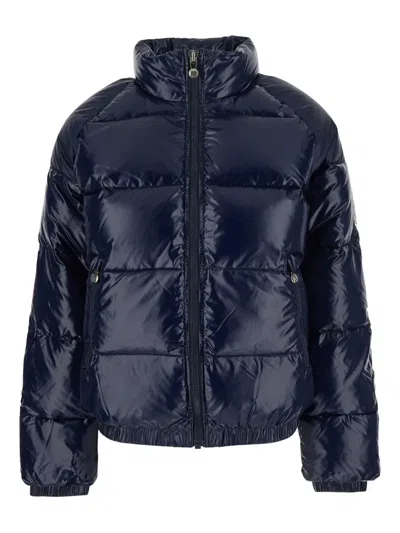 PYRENEX LOGO-PATCH QUILTED JACKET