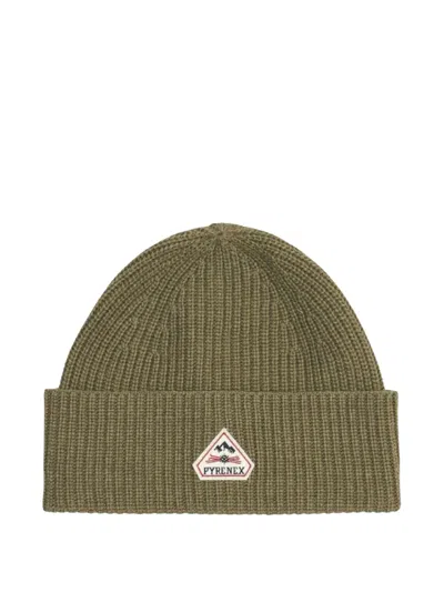 PYRENEX LOGO RIBBED BEANIE HAT