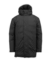 Pyrenex Long-sleeved Coat In Black