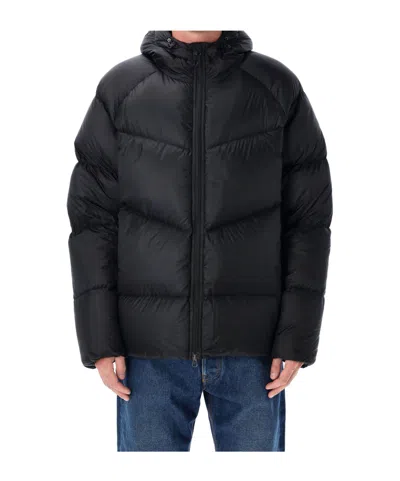 Pyrenex Long-sleeved Cotton Jacket In Black