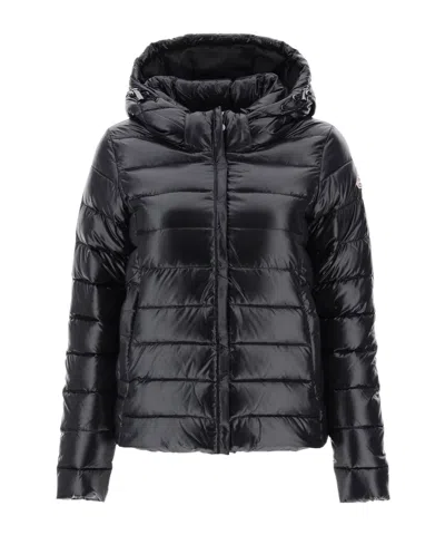 Pyrenex Long-sleeved Down Jacket In Black
