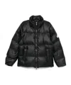 Pyrenex Long-sleeved Down Jacket In Black