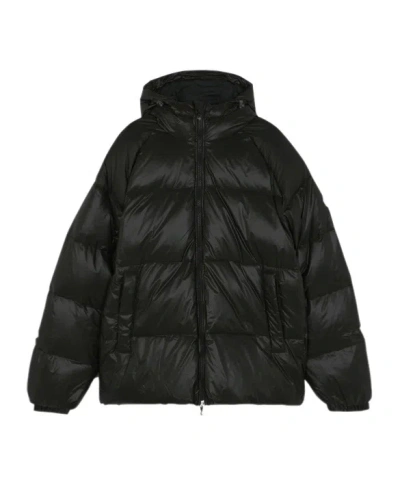 Pyrenex Long-sleeved Down Jacket In Black