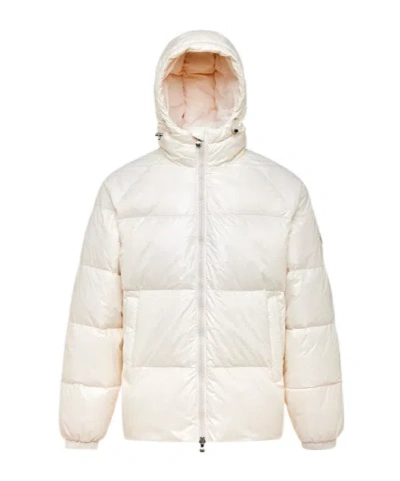 Pyrenex Long-sleeved Down Jacket In White
