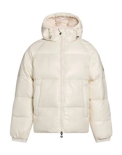 Pyrenex Man Puffer Cream Size M Recycled Polyamide In White