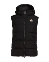Pyrenex Black Polyester Spoutnic Sleeveless Down Jacket In Black