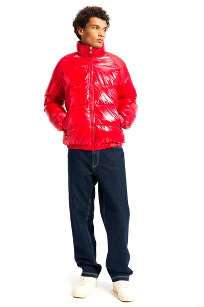 Pyrenex Men's Cozy Mini Down Coat For Fw25 In Red