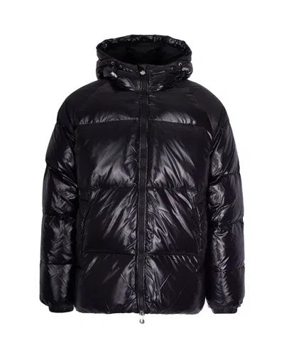 Pyrenex Men's Hooded Puffer Jacket In Black