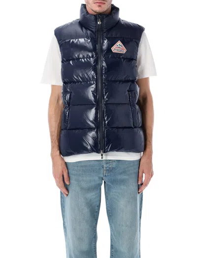 Pyrenex Men's Hooded Puffer Vest In Amiral Blue