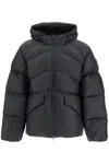 Pyrenex Stellar Hooded Down Jacket In Black