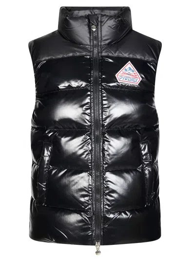 Pyrenex Minimalist Padded Vest In Lightweight Polyamide In Black