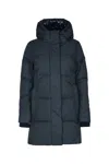 Pyrenex Navy Blue Hooded Jacket