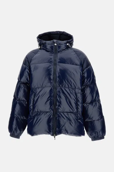Pyrenex Men Navy Blue Quilted Jacket