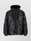 Pyrenex Adjustable Hooded Puffer Jacket In Black
