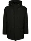 Pyrenex Padded Hooded Jacket In Schwarz