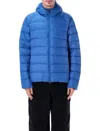 Pyrenex Arial Lightweight Hooded Down Jacket In Blue