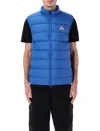 Pyrenex Arial Sleeveless Down Vest In Blue