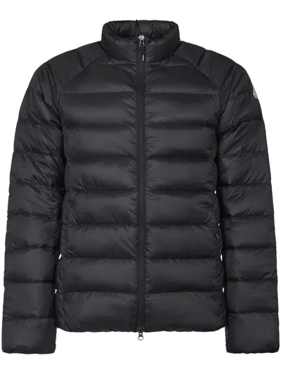 Pyrenex Quilted Jacket With High Collar In Black