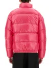 Pyrenex Recycled Polyamide Down Jacket In Pink