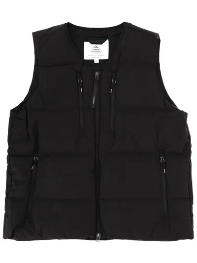 Pyrenex Recycled Polyester Duck Down Vest In Black