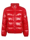 Pyrenex Red Quilted Jacket In Red