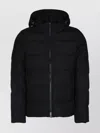 Pyrenex Ripstop Mini Hooded Padded Quilted Jacket In Black