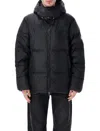 Pyrenex Shift Hooded Ripstop Down Jacket In Black