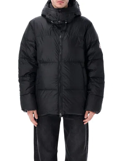 Pyrenex Shift Hooded Ripstop Down Jacket In Black