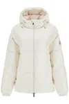 Pyrenex Piumino Corto Unisex Sten 3 Shiny In Chalk (white)