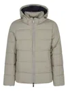 Pyrenex Long Sleeve Down Jacket In Grey