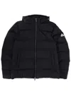 Pyrenex Hooded Quilted Jacket For All Seasons In Blue