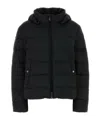 Pyrenex Black Polyester Blend Spoutnic Down Jacket In Black