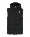 Pyrenex Black Polyester Spoutnic Sleeveless Down Jacket In Black