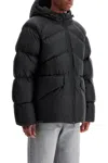 Pyrenex Stellar Hooded Down Jacket In Black