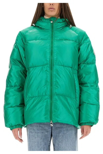 Pyrenex Down Jacket "sten" In Green