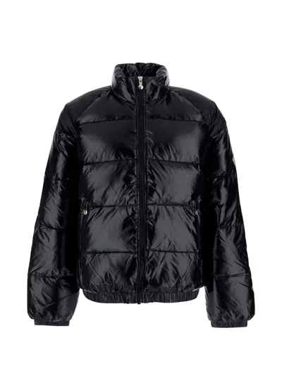 Pyrenex Vintage Mythic Chalk Quilted Jacket In Black