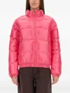 Pyrenex Vintage Mythic Zip Quilted Jacket In Pink