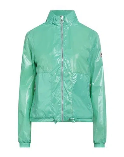 Pyrenex Woman Jacket Light Green Size 10 Polyamide