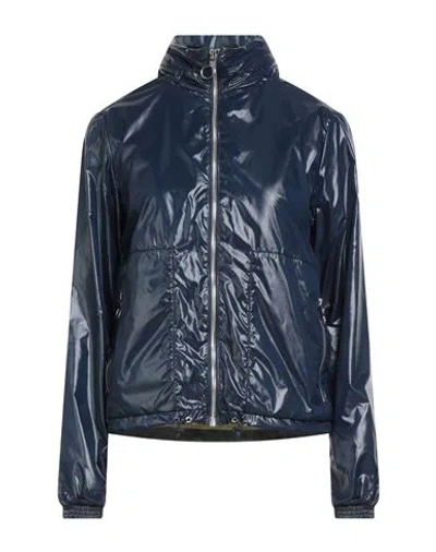 Pyrenex Woman Jacket Midnight Blue Size 8 Polyamide