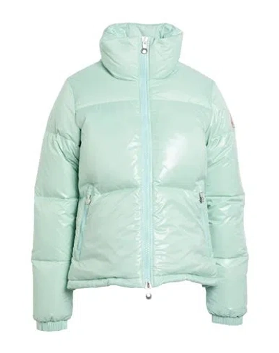 Pyrenex Woman Puffer Light Green Size 2 Polyamide, Recycled Polyamide
