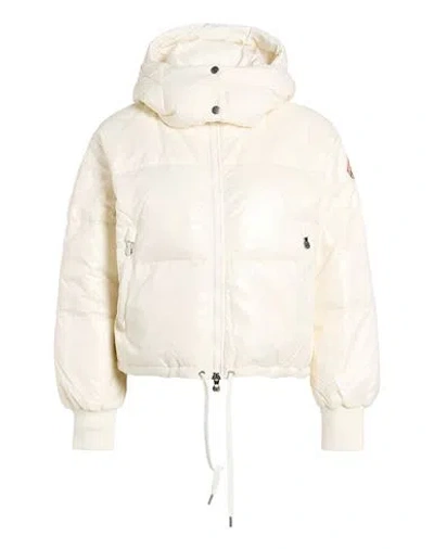 Pyrenex Woman Puffer Off White Size 8 Polyamide, Recycled Polyamide