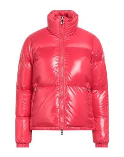 Pyrenex Woman Puffer Red Size 4 Polyamide