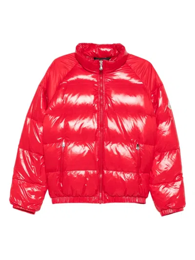 Pyrenex Zip Puffer Jacket In Pink