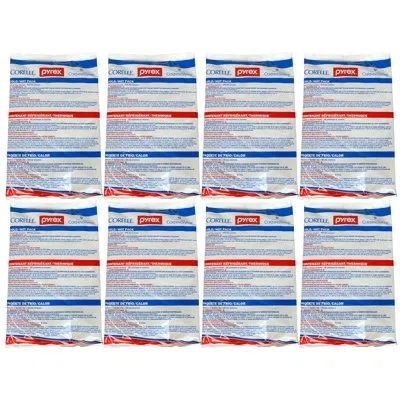 Pyrex 1122295 Large Cold/hot Pack (8-pack)