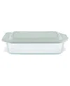 Pyrex Deep Dish 9" X 13" Baker With Lid In Green