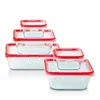 Pyrex Freshlock Storage 10-piece Set In Red