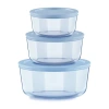 Pyrex Simply Store 6-pc. Glass Food Storage In Blue